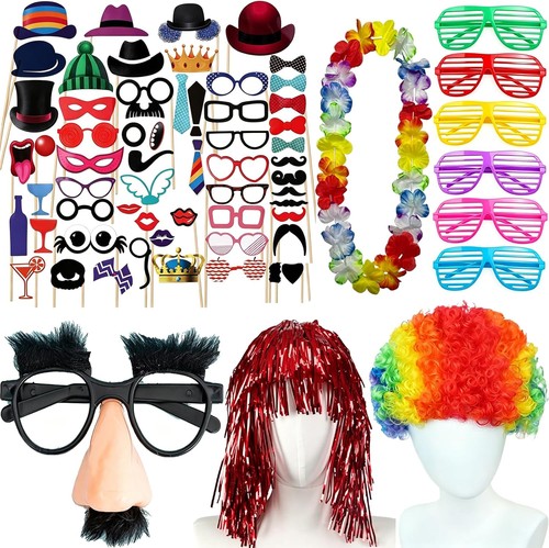 Photo booth props piece set - photo,