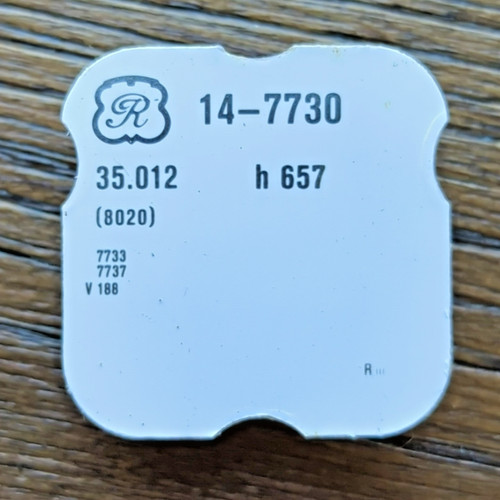 Valjoux 7730 7733 venus 188 - 7730,