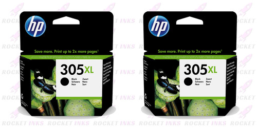 305xl black ink - black,