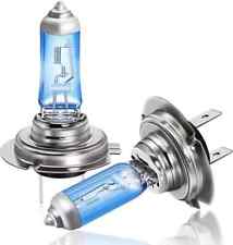 2 x H7 Ultra Power Bright 5000k Xenon Gas White Headlight Bulbs Ford Focus Cars