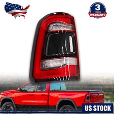 Driver Left Side LED Tail Light Rear Brake Lamp Fit For 2019-2022 Dodge Ram 1500