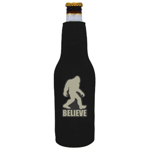 Bigfoot believe beer bottle - bigfoot,