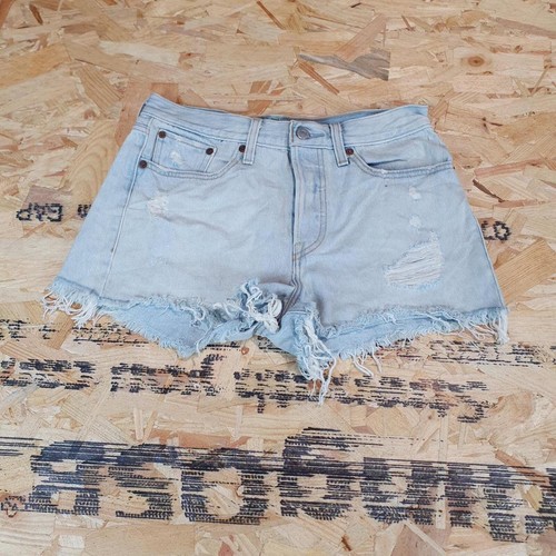 Vintage levi denim shorts - denim,