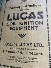 Vintage Lucas Coil Ignition