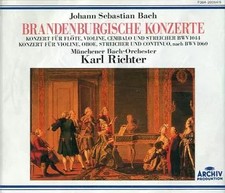 Classical CD Karl Richter conductor Munich Bach Orchestra / J.S. Bach: