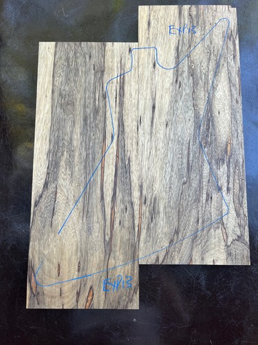Black limba korina 2 - /,