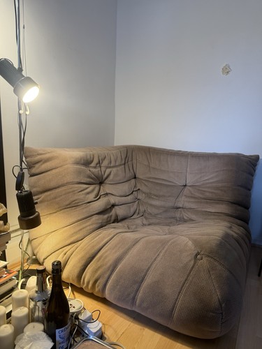 Ligne roset dark grey - grey, corner
