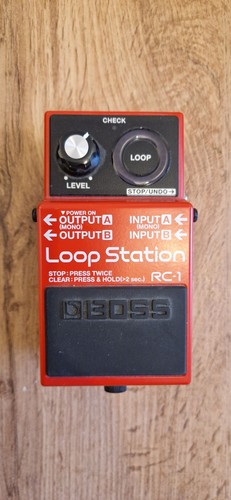 Boss loop station guitar - rc-1,