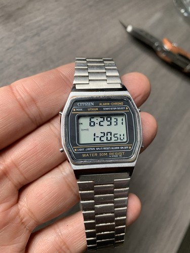Vintage citizen digital watch - digital,