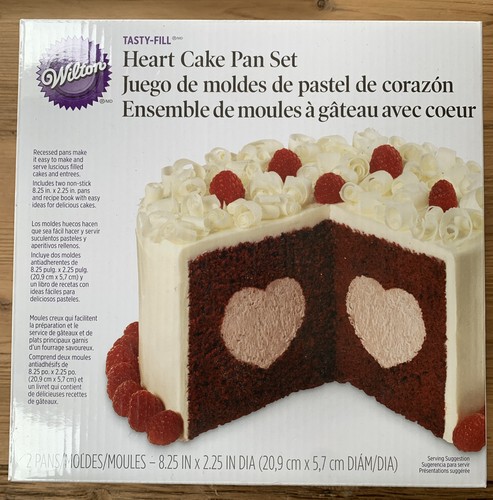 Wilton heart cake - heart,