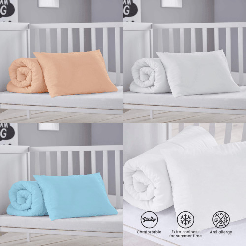 Cot bed coverless - duvet, &
