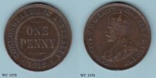 Australia 1 One Penny 1912 H (George V) Coin