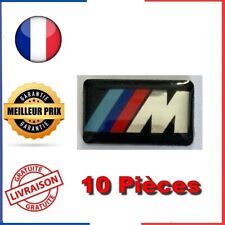 10 stickers stickers stickers 3D logo for BMW M Motorsport steering wheel wheels 17mm x 9mm