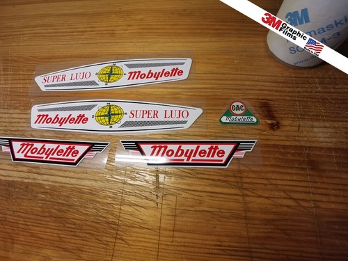 Mobylette super luxury - luxury, decal