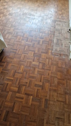 Reclaimed teak parquet - reclaimed,