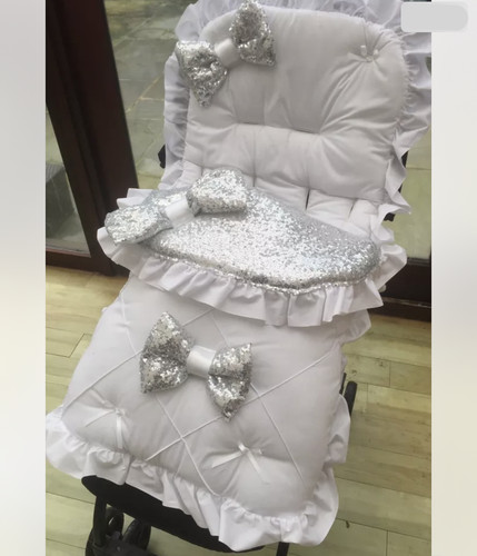Romany pram pushchair - pushchair, frilly