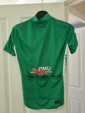 OFFICIAL Nike 1999 Tour de France Green Points Race Short Sleeve 1/4 Zip Jersey