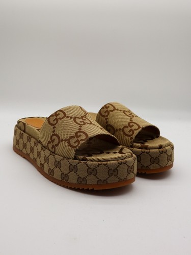 Gucci platform slide sandals - slide,