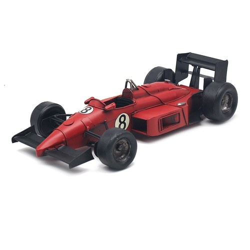 Formula one car model tin - tin, red