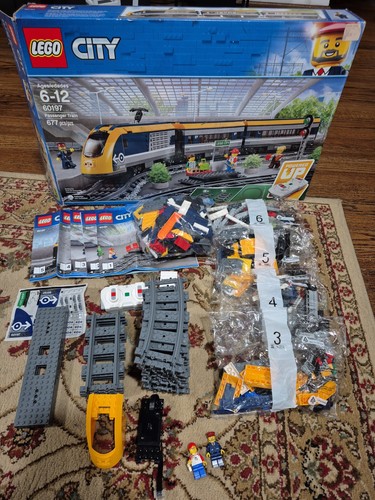 Lego city passenger train - city,
