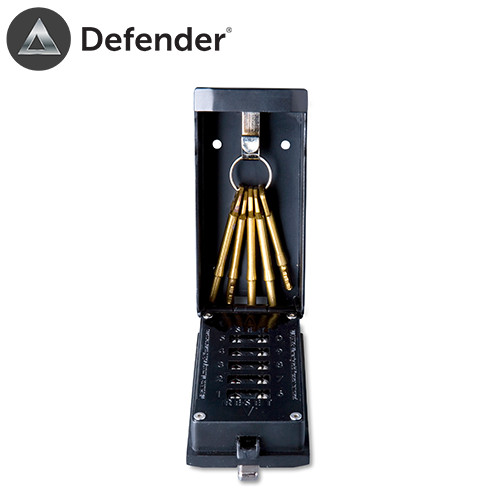 Defender wall mounted key safe - mounted,