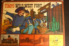 Timpo Wild West Fort Drawn Box