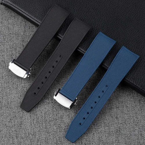 21mm rubber watch band - rubber,