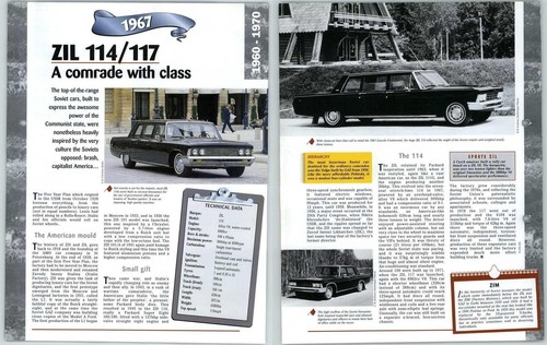 Zil 114 117 1960 - 114/117, 1960/1970