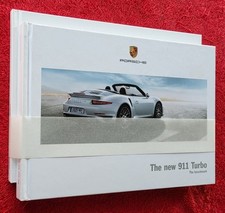 2013 911 PORSCHE 991 TURBO UK SALES Brochures inc. Exclusive personalisation NEW
