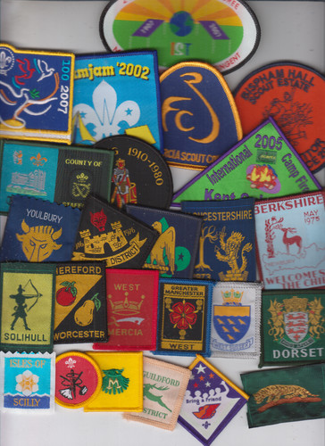Boy scout badges - scout, x