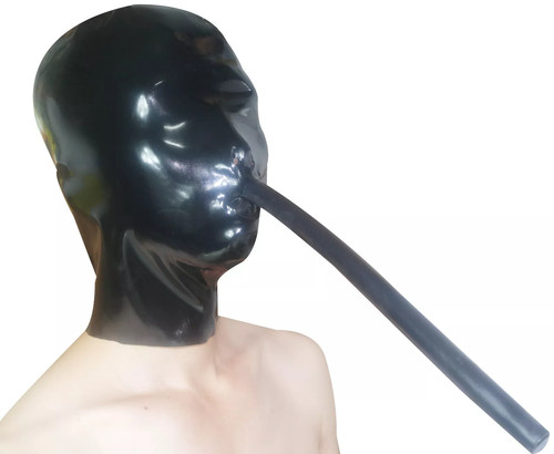 Unisex latex mask rubber - latex,