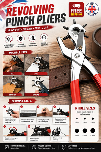 Revolving punch pliers budget - revolving,
