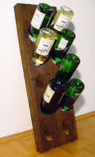 Champagne Riddling Rack, 10 Bottles, Riddling Desk, Wine Rack, Antique, Oak