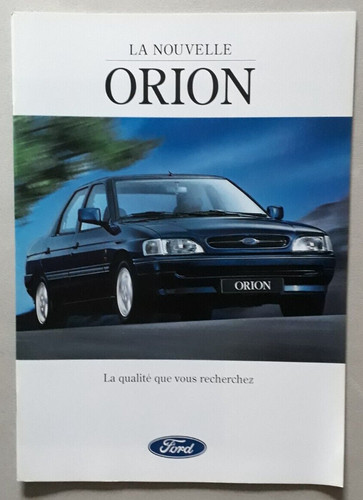 Ford orion range - orion, 1993