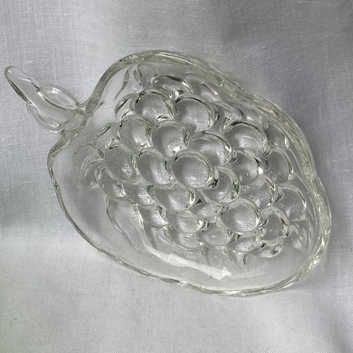 Vintage pressed clear glass - vintage,
