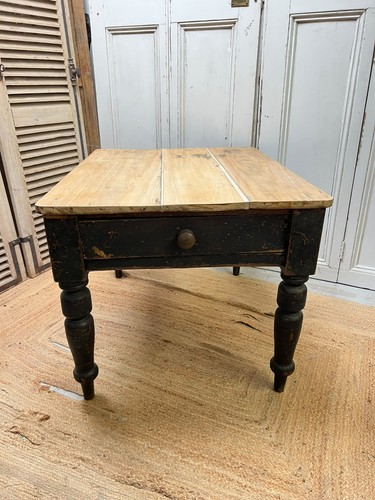 Victorian pine kitchen - kitchen, table