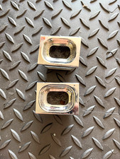 Classic Jaguar mk2 / Daimler V8-250 - Chrome ash tray inserts -Genuine in VGC!  