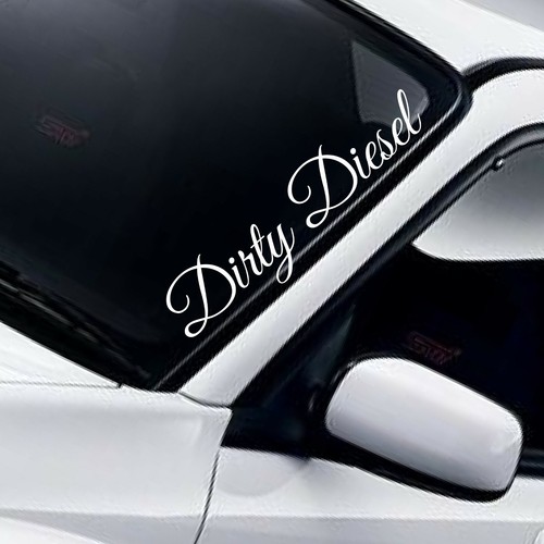 Dirty diesel windscreen - dirty,