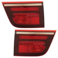 BMW X5 Rear Light E70 2010-2013 Inner Boot LED Tail Lamp Lens Pair Left & Right