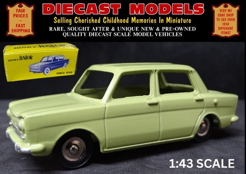 Rare yellow simca 1000 - yellow,