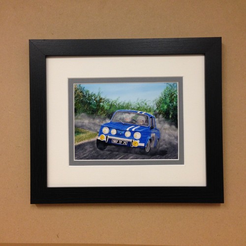 Classic vehicle framed print