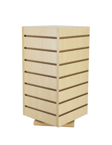 Sided slatwall counter - 4-sided,