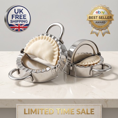 Stainless steel dumpling maker - steel,