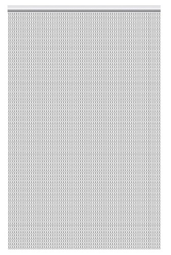 Grey 80x200cm chain fly screen - 80x200cm,