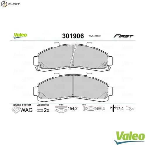 Brake pad set disc - pad,