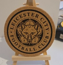 Leicester City Football Club Coaster On Stand Desktop Shelf Display