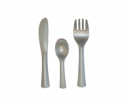 Smoby cutlery set grey - smoby,