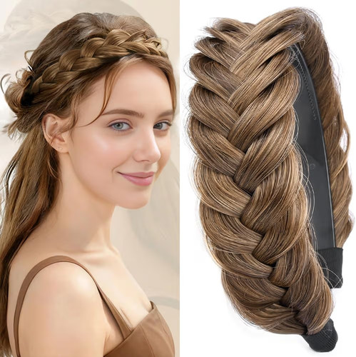 Braided headband fishtail - headband,