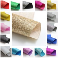 A4 SHEETS OF GLITTER FABRIC