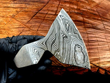 Handmade Damascus Steel Axe Head Blank  | Jayger